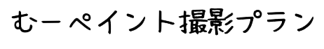 むーペイント撮影プラン